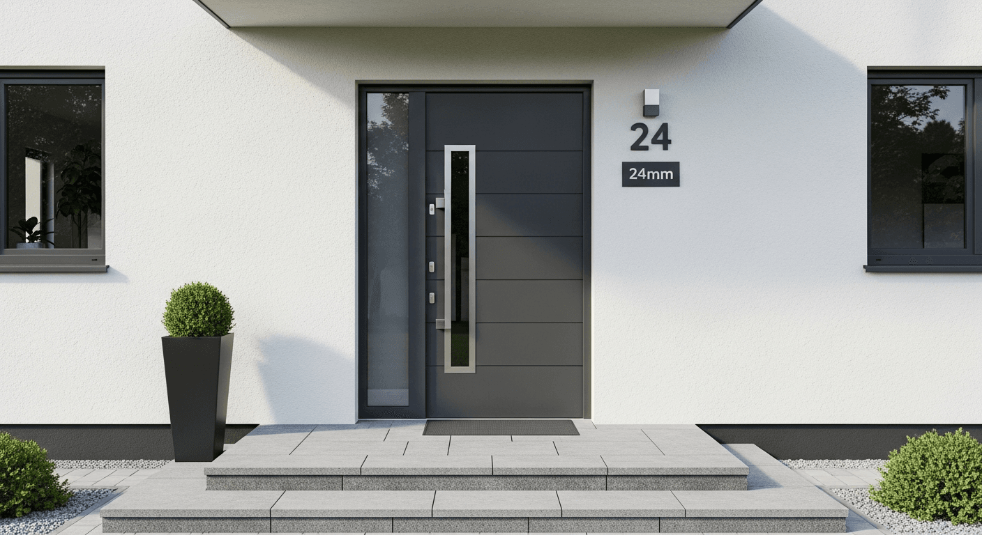 Drzwi zewnętrzne aluminiowe – trendy 2026